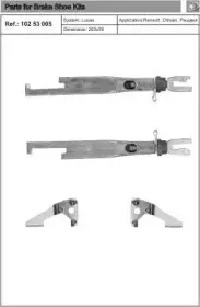 Регулятор, барабанный тормоз KAWE купить